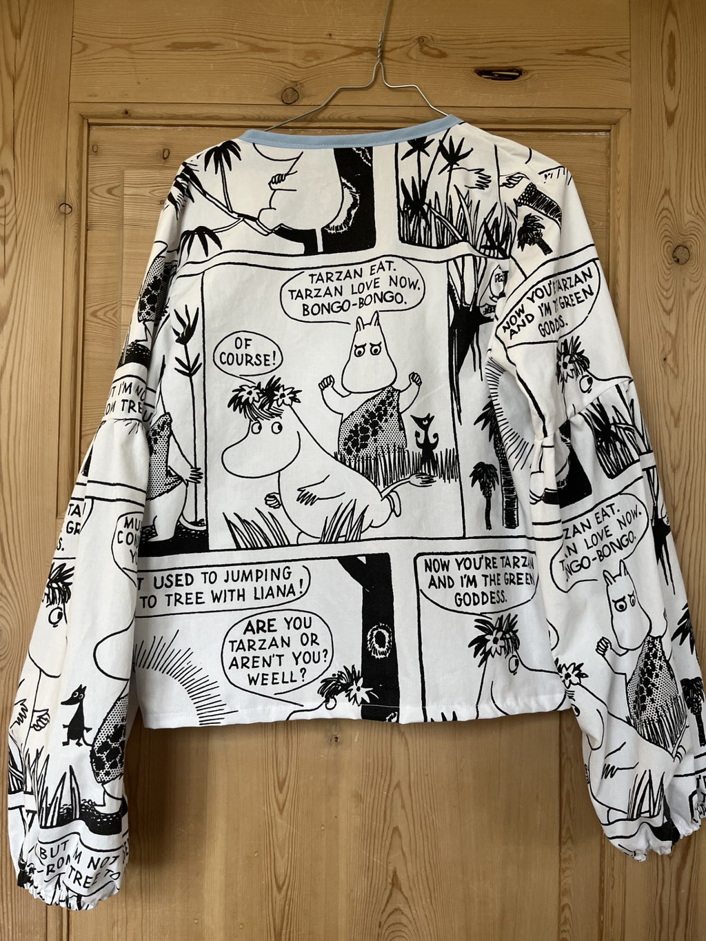 Rafia Shirt med Mumitroldene  – str. XS/S