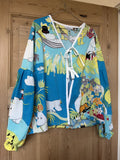 Rafia Shirt str M/L